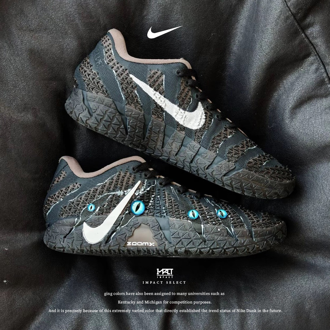 【訂製款】Nike Ja 3 影豹 惡魔之眼