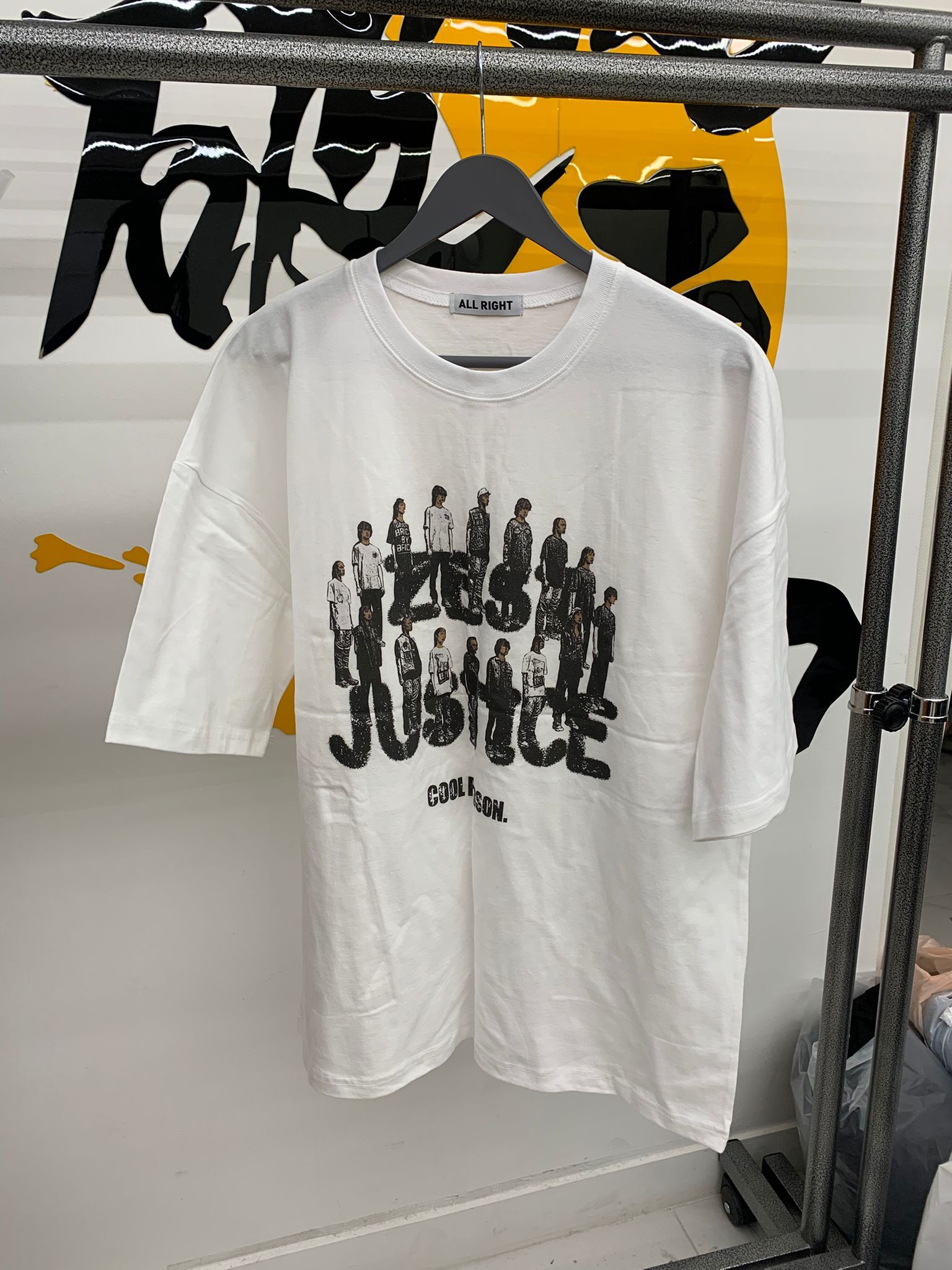 🇰🇷 韓國 休閒圓領寬鬆百搭T-Shirts 清貨價貨品，不設退換（K12 AT439）