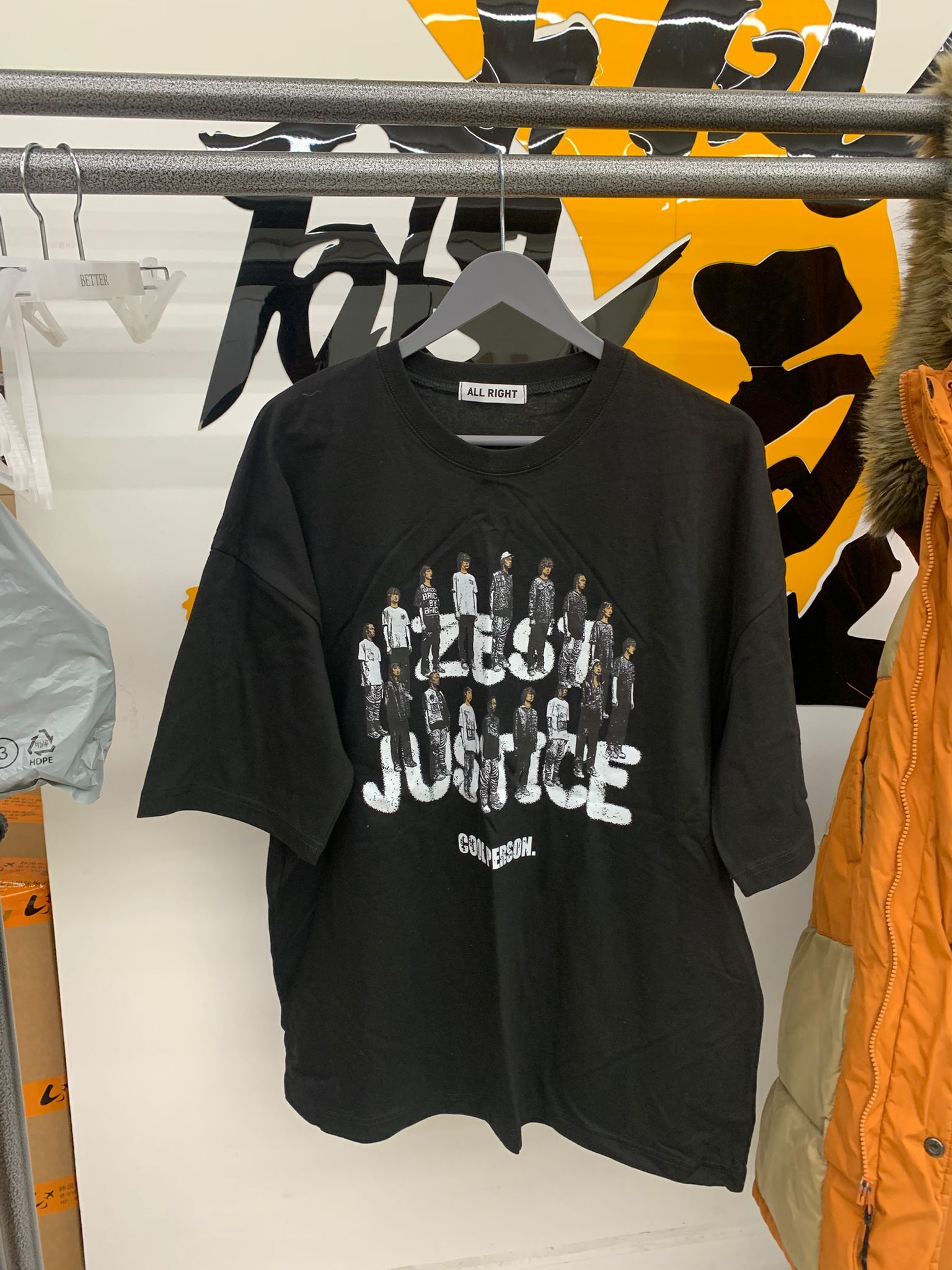 🇰🇷 韓國 休閒圓領寬鬆百搭T-Shirts 清貨價貨品，不設退換（K12 AT439）