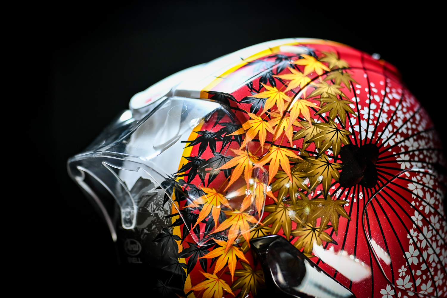 Arai 原廠透明、透明燻黑大鴨尾空力後擾流片 原廠配件