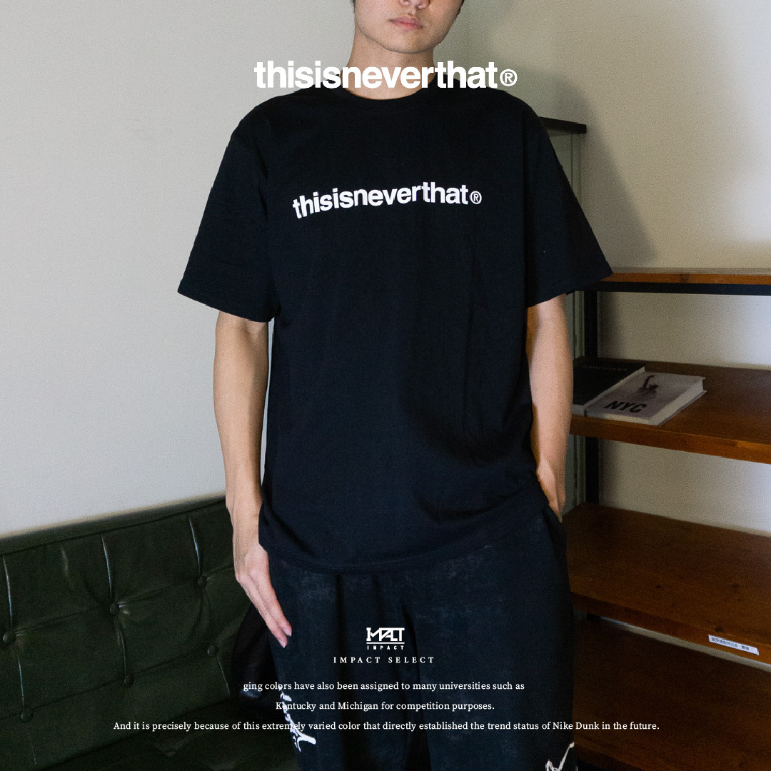 thisisneverthat Logo T 韓國 黑