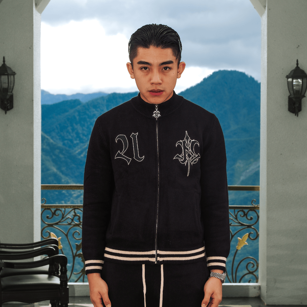 ATONE 25FW KNITTED JACKET 立領 針織夾克 外套 訂製拉鍊 A2103