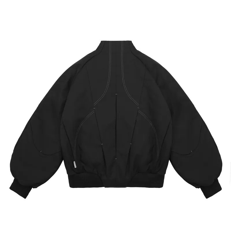 2025AW oqLiq Double-Strand Stand Collar Jacket 日本 SOLOTEX® 機能 風行 寬鬆 夾克 外套 現貨 25AO03