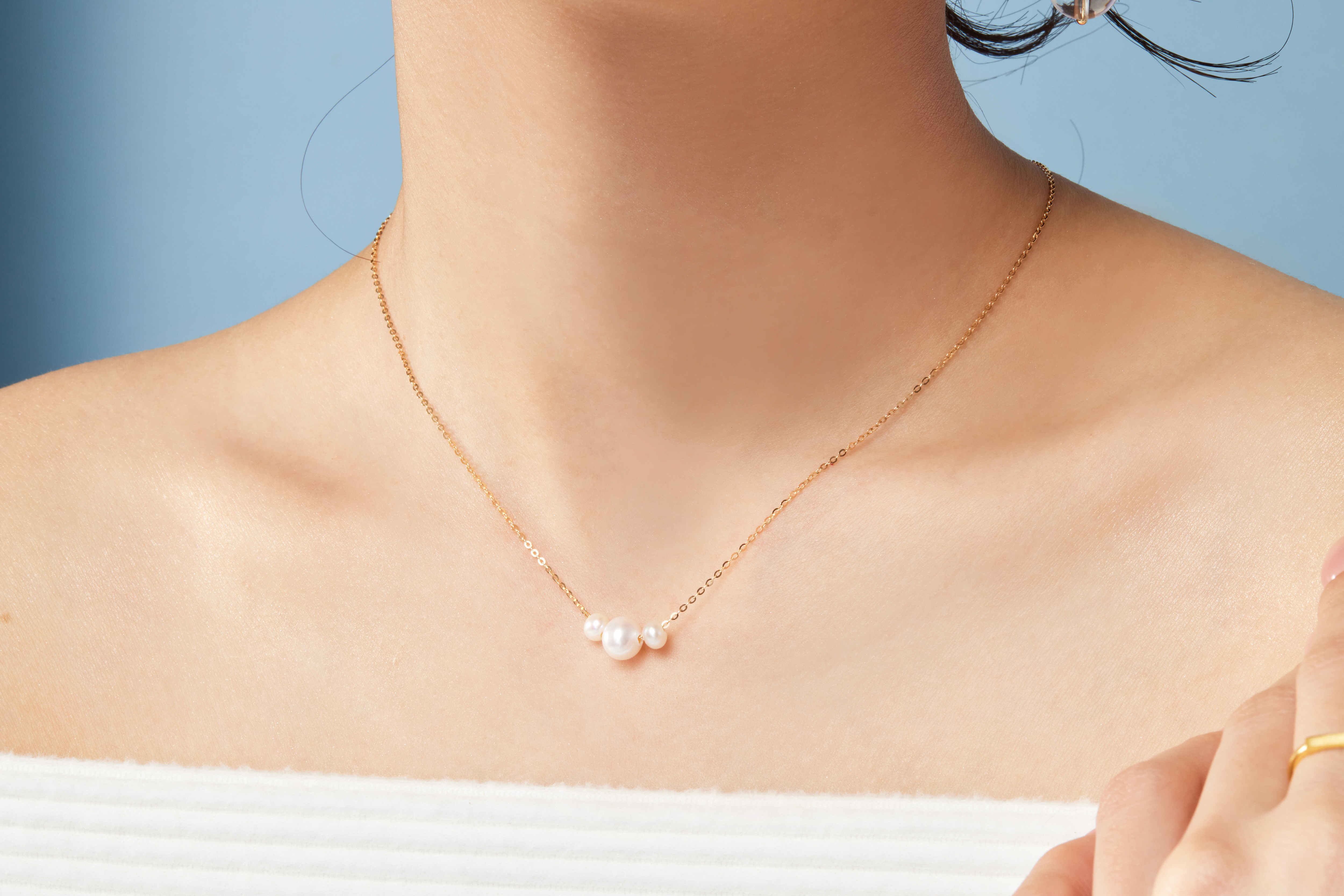 N1168 | 純銀調節珍珠項鍊