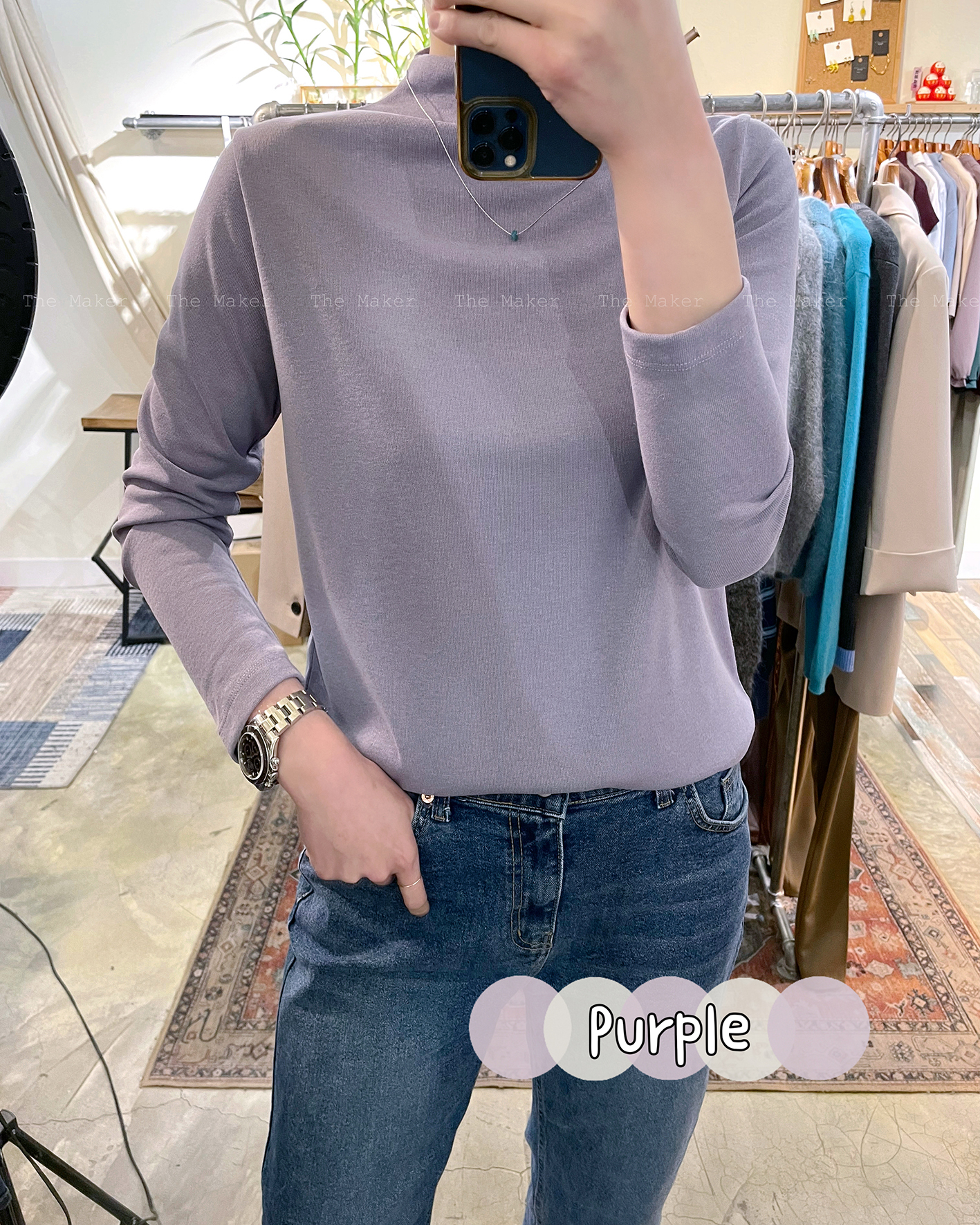 💯12色小企領打底💯