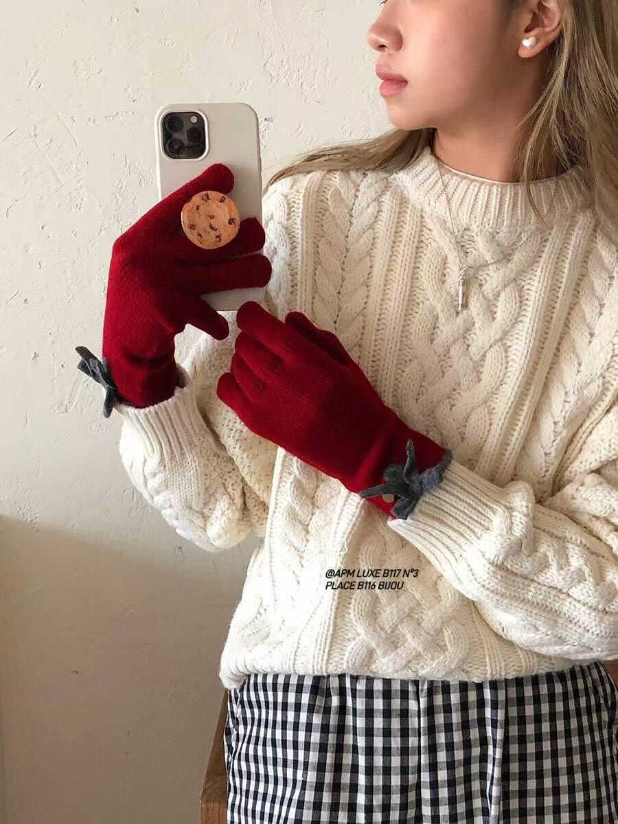 BN5311 蝴蝶結手套