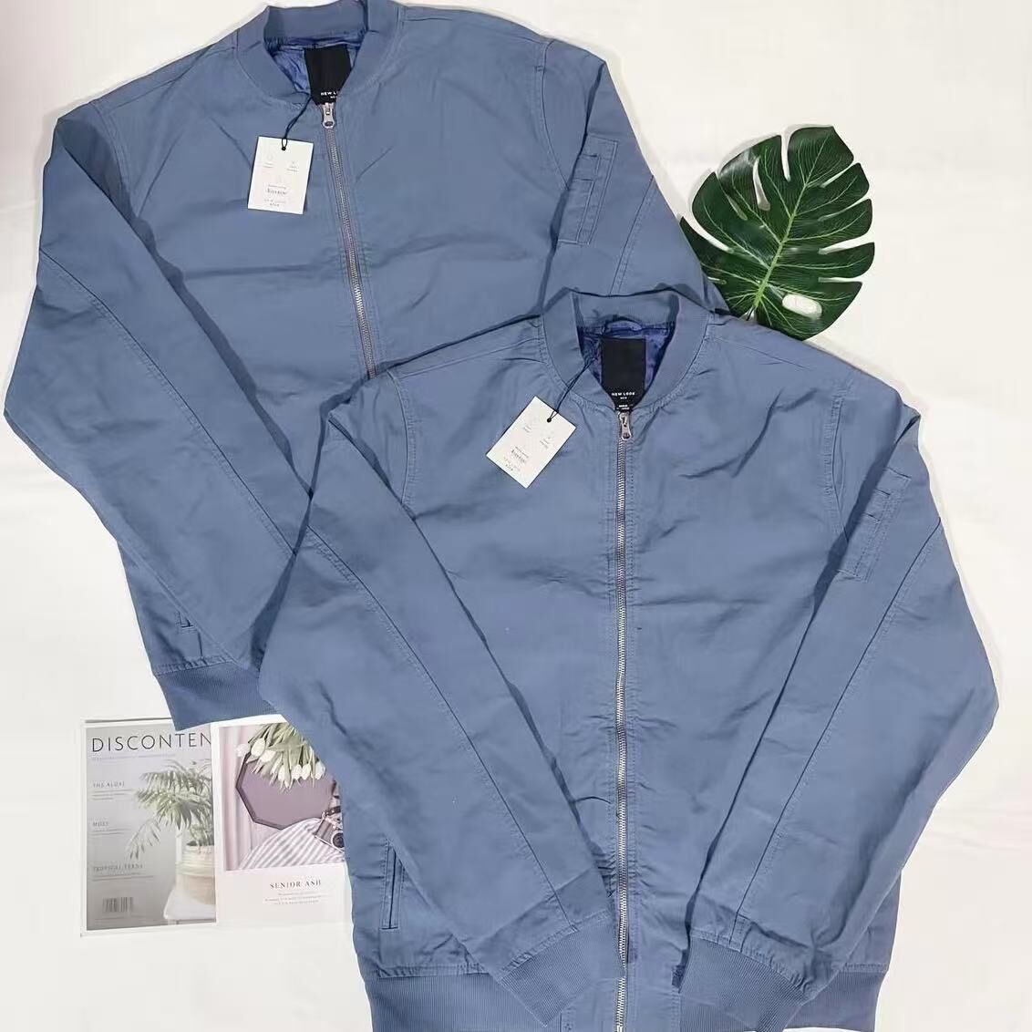 NEW LOOK CANVAS BOMBER JACKET