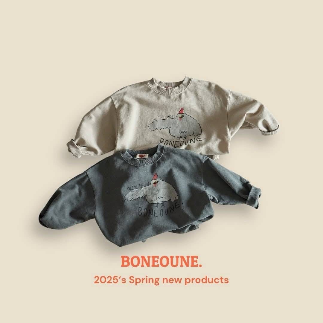 Boneoune 咕咕雞插畫衛衣