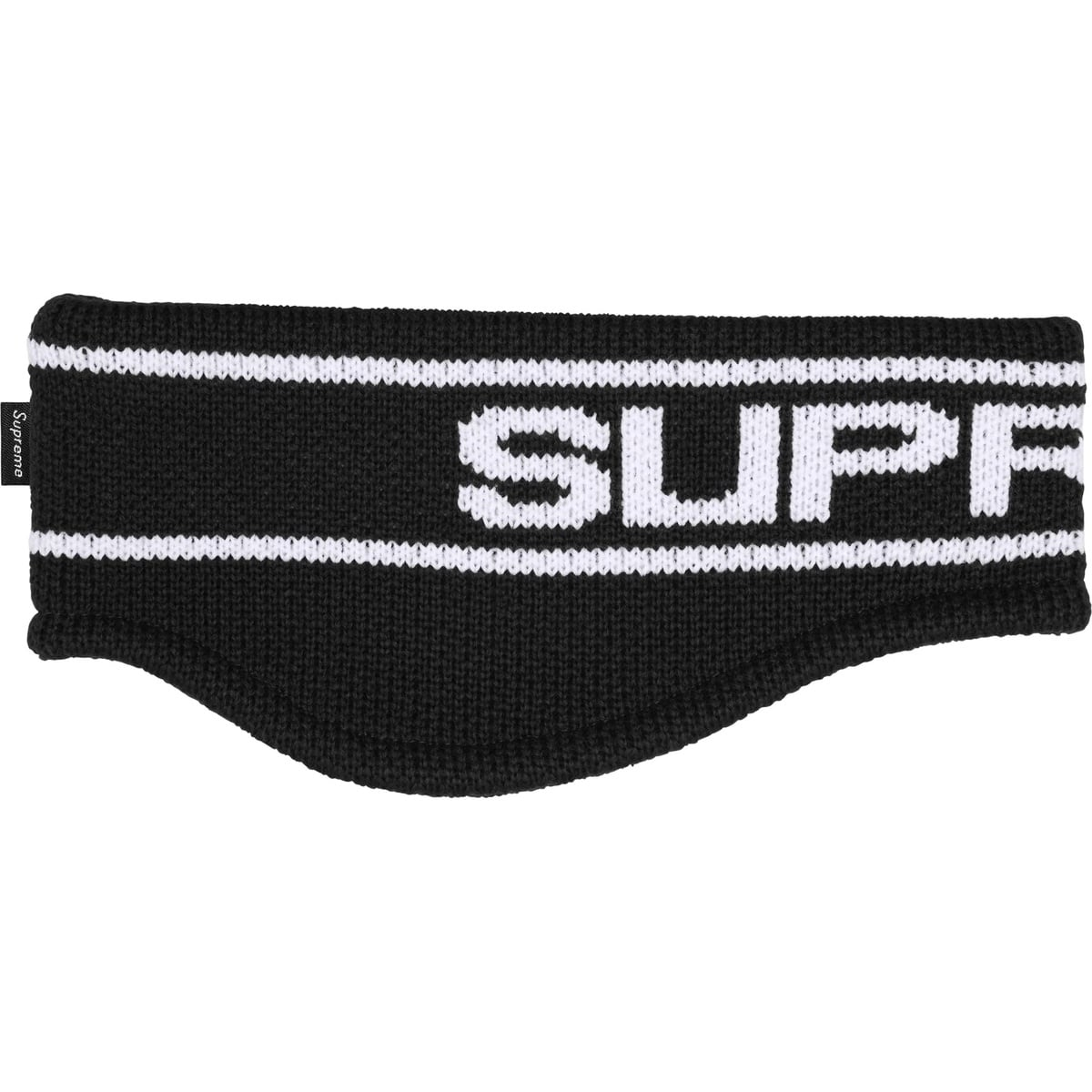 2025AW SUPREME Contrast Logo Headband 頭帶 頭巾 保暖 現貨