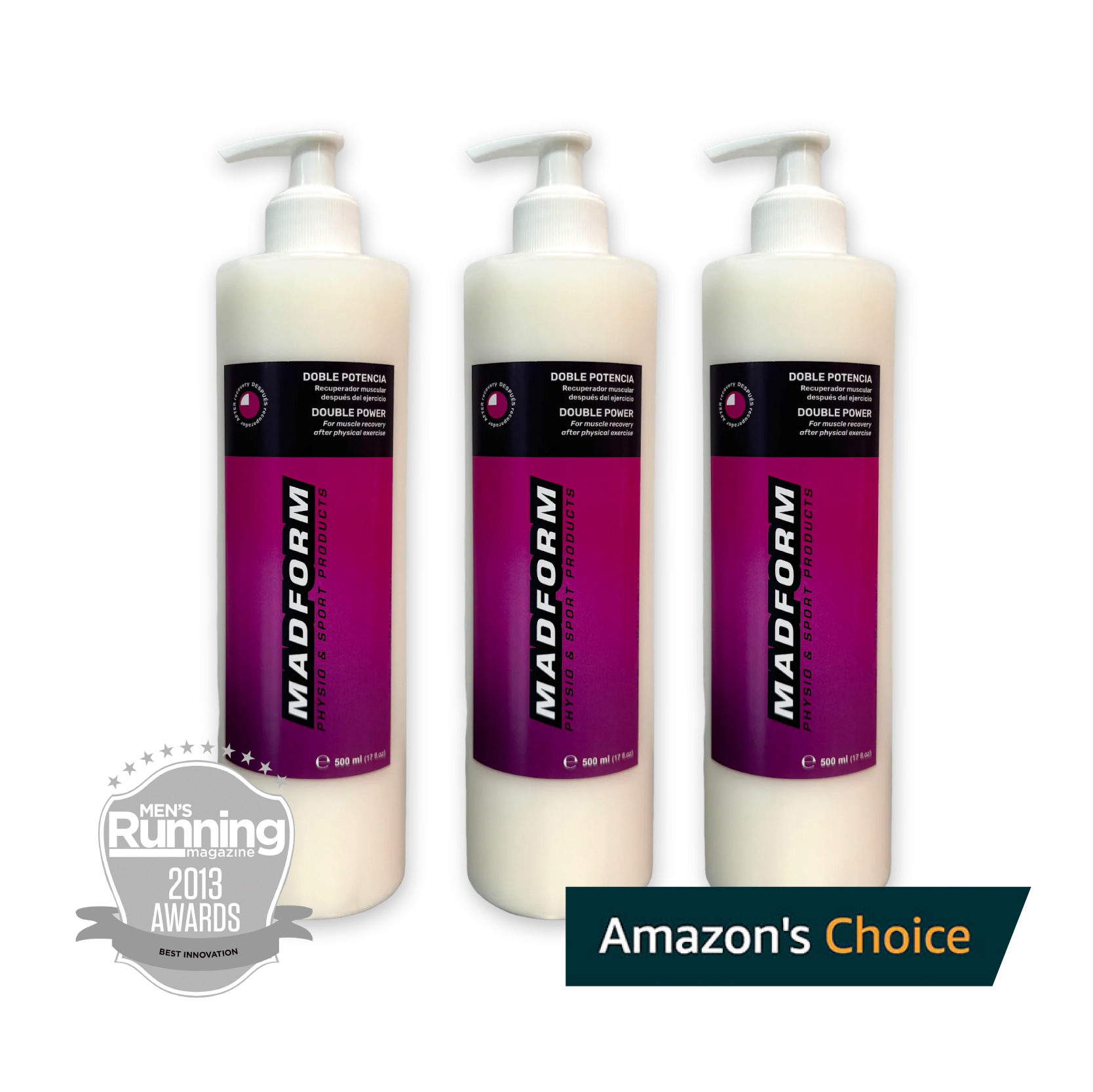 MADFORM 肌肉深層修護霜500mlX3