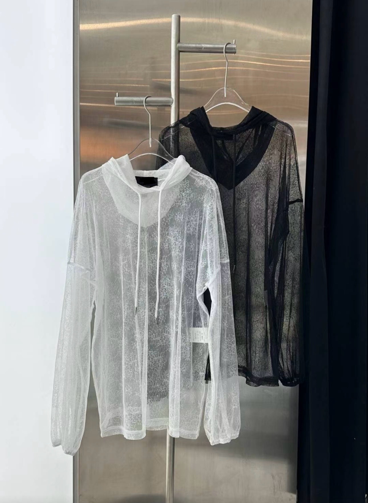 CH1232 有帽Lace Tee