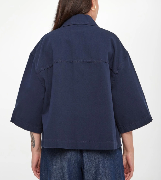 1LN0902-135 MAX MARA Weekend Relaxed Jacket - Navy #5046025106-002 (C-BR-E)