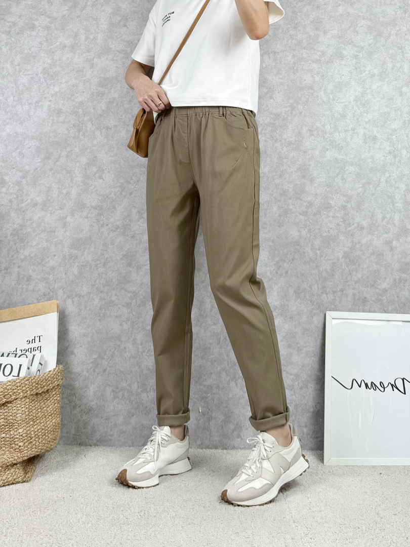 剛剛好溫暖好親膚★柔軟彈力磨毛休閒褲