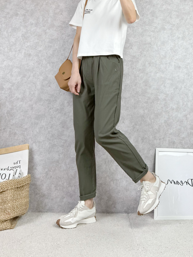 剛剛好溫暖好親膚★柔軟彈力磨毛休閒褲