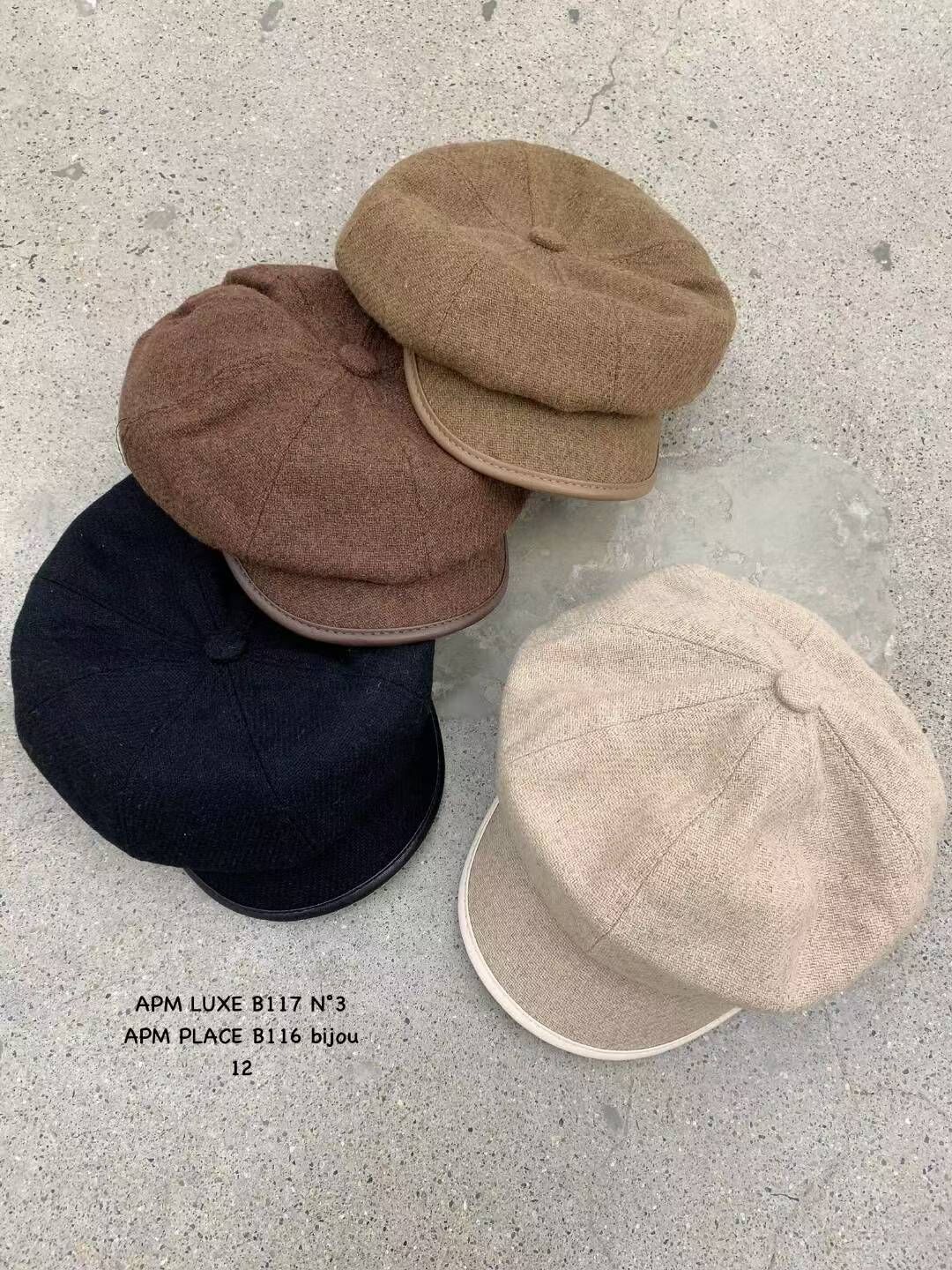 BN5326 鴨舌貝雷帽