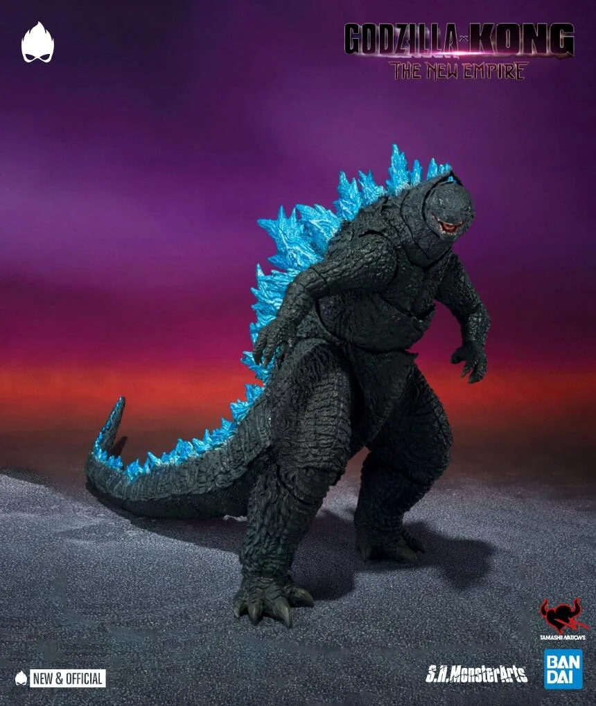 Bandai S.H.Monster Arts Godzilla from Godzilla x Kong: The New Empire Completed
