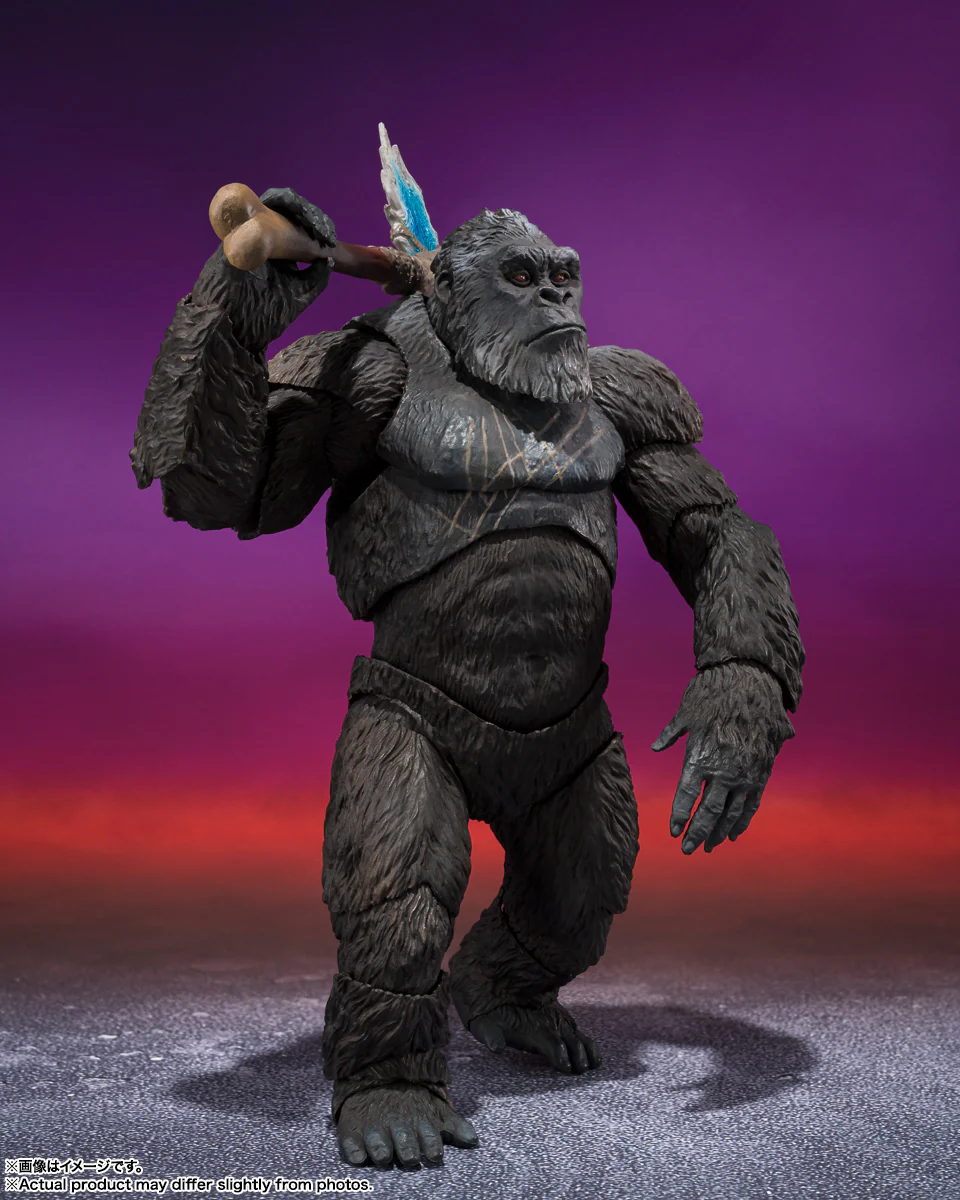 Bandai S.H.Monster Arts Kong from Godzilla x Kong: The New Empire Completed 2024