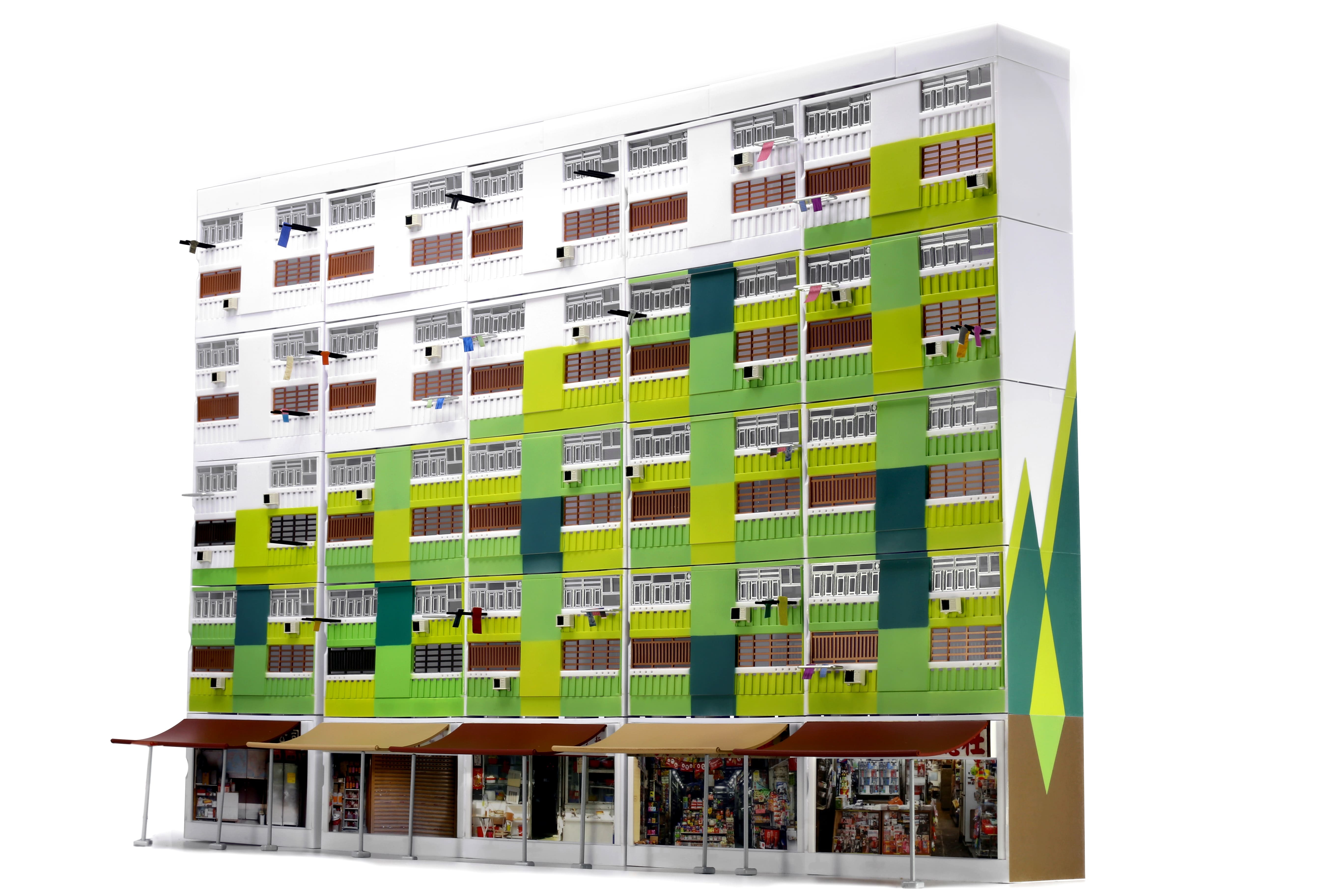 Tiny City Bd22 南山村模型套裝