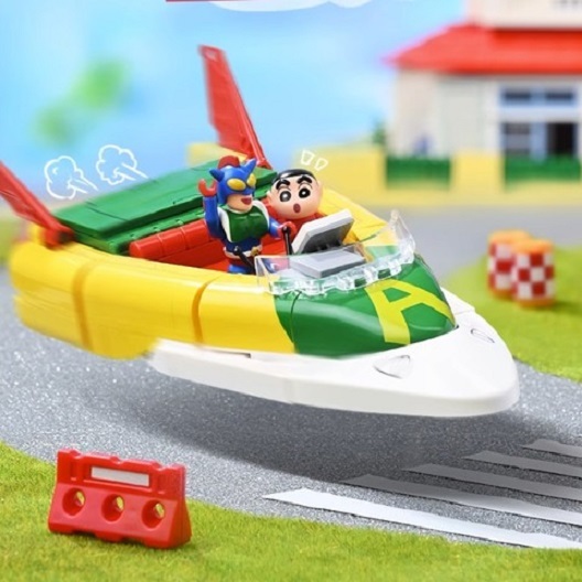 Qman Keeppley 蠟筆小新動感超人車