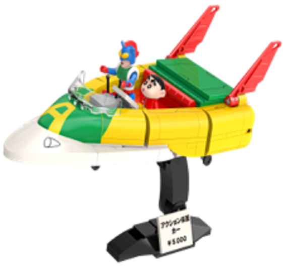 Qman Keeppley 蠟筆小新動感超人車