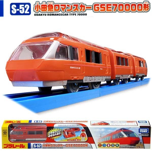 Takara Tomy Plarail 玩具列車 S-52 EH200系 藍色雷霆 電動 日本製