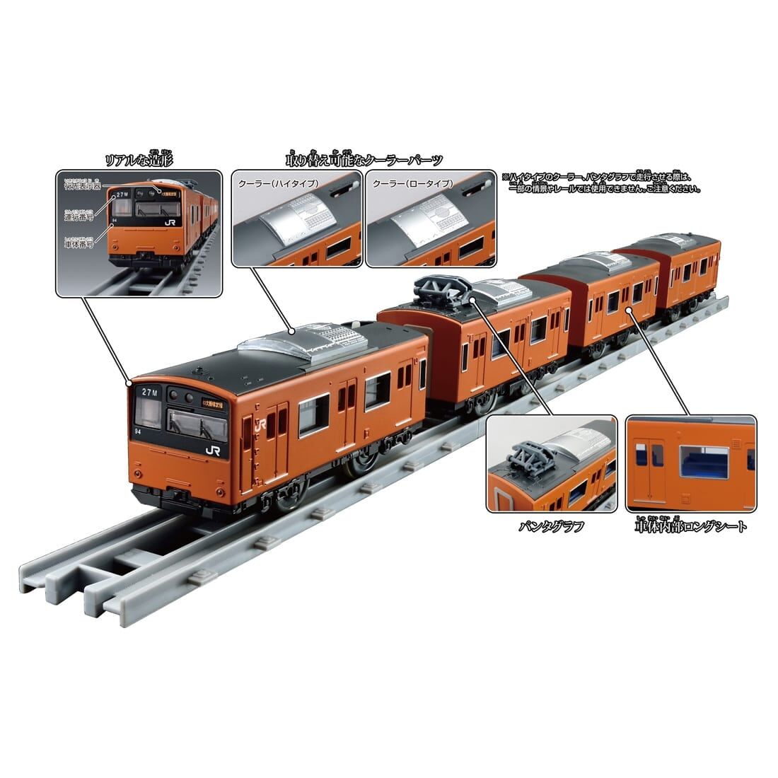 Takara Tomy Plarail 真實系列 201系通勤列車 JR西日本 30N更新版