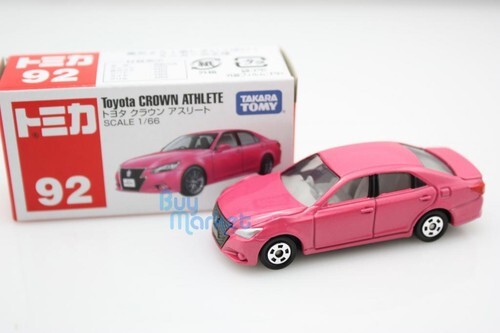 Takara Tomy Tomica #92 粉紅色 豐田 Crown Athlete 比例1/66 合金玩具車
