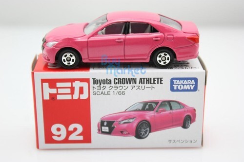 Takara Tomy Tomica #92 粉紅色 豐田 Crown Athlete 比例1/66 合金玩具車