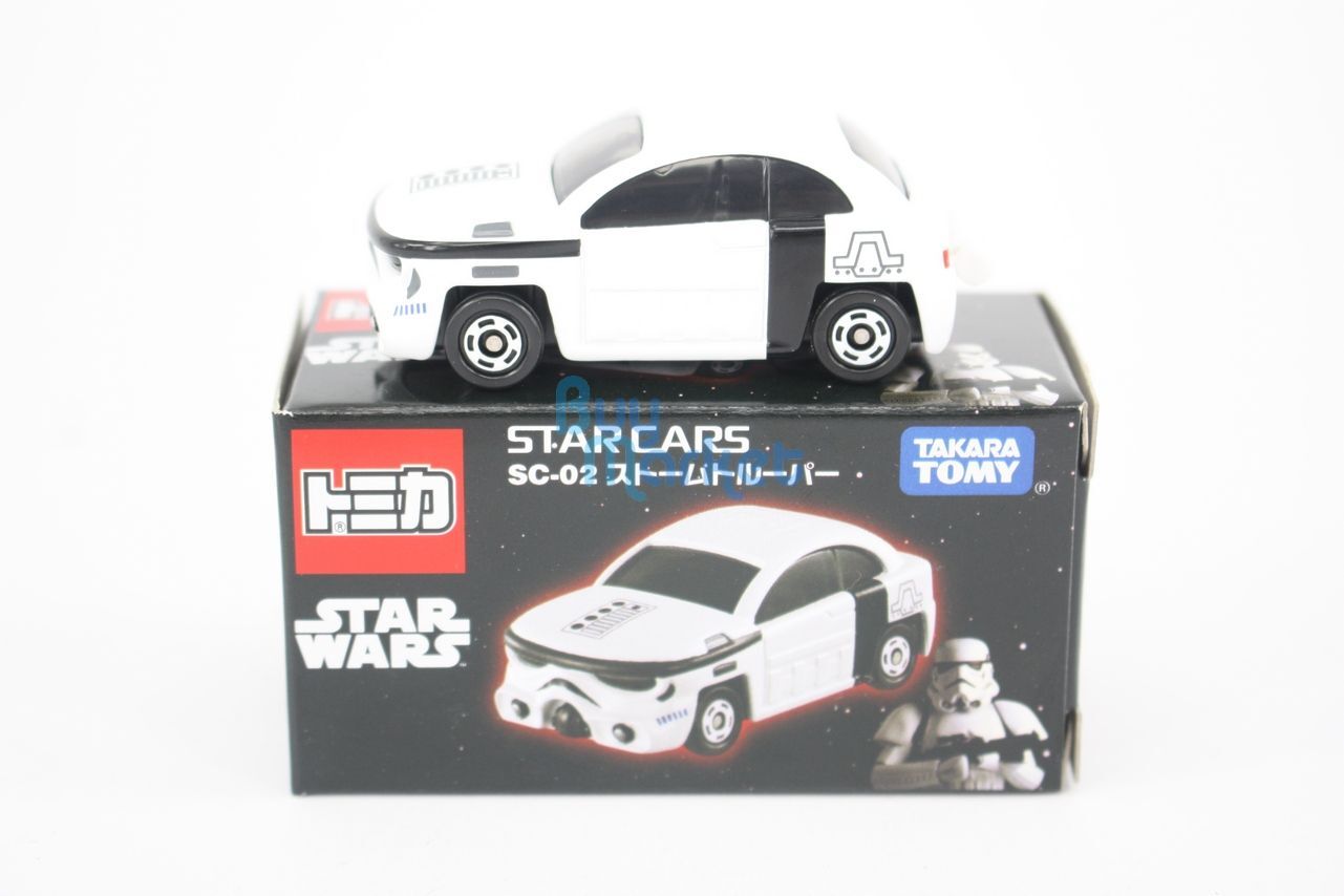 Takara Tomy Tomica Disney 星球大戰 STAR CAR SC-02 白兵 合金玩具車