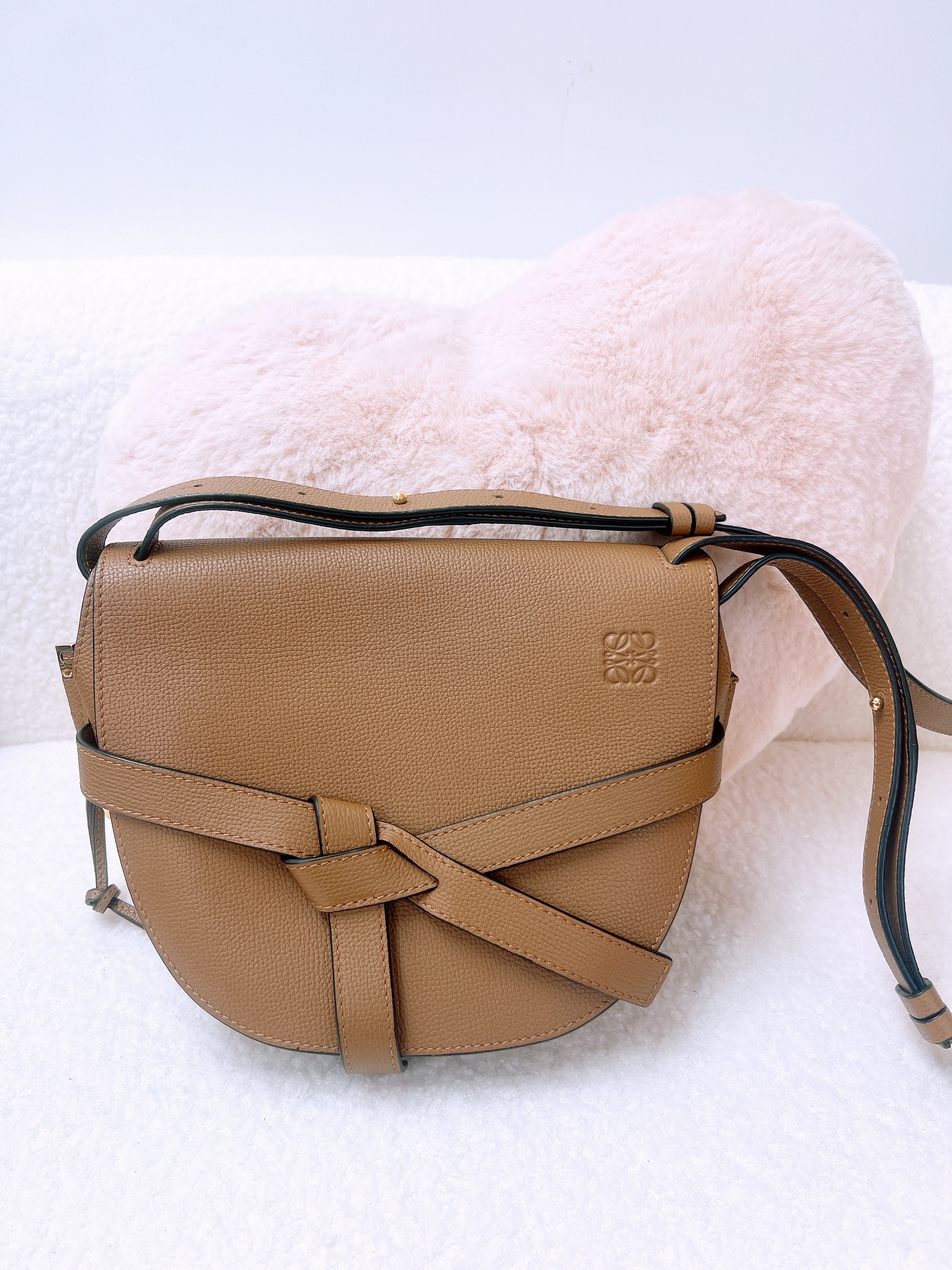Loewe dual gate small brown