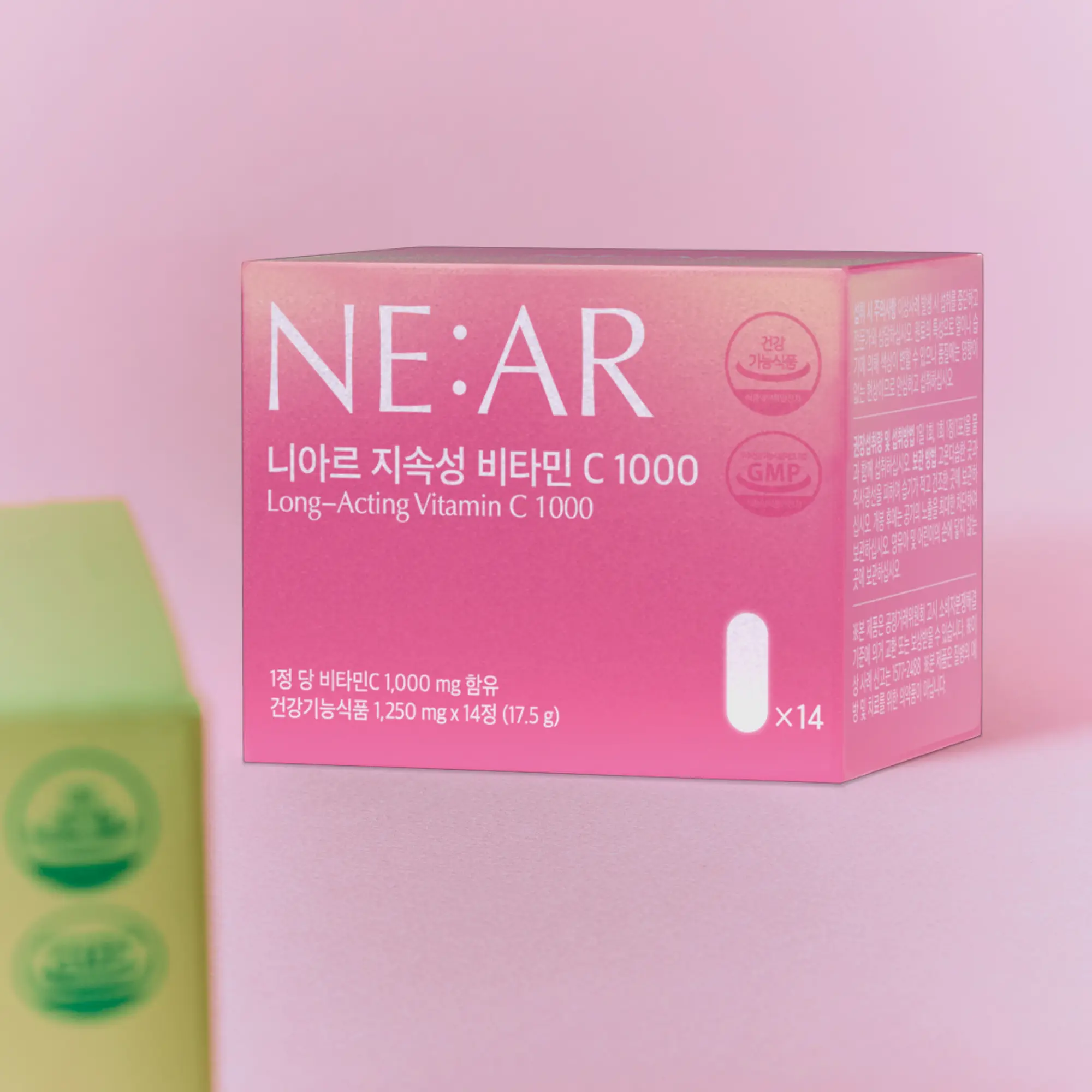 NE:AR 緩釋型維他命C 1000毫克 14錠