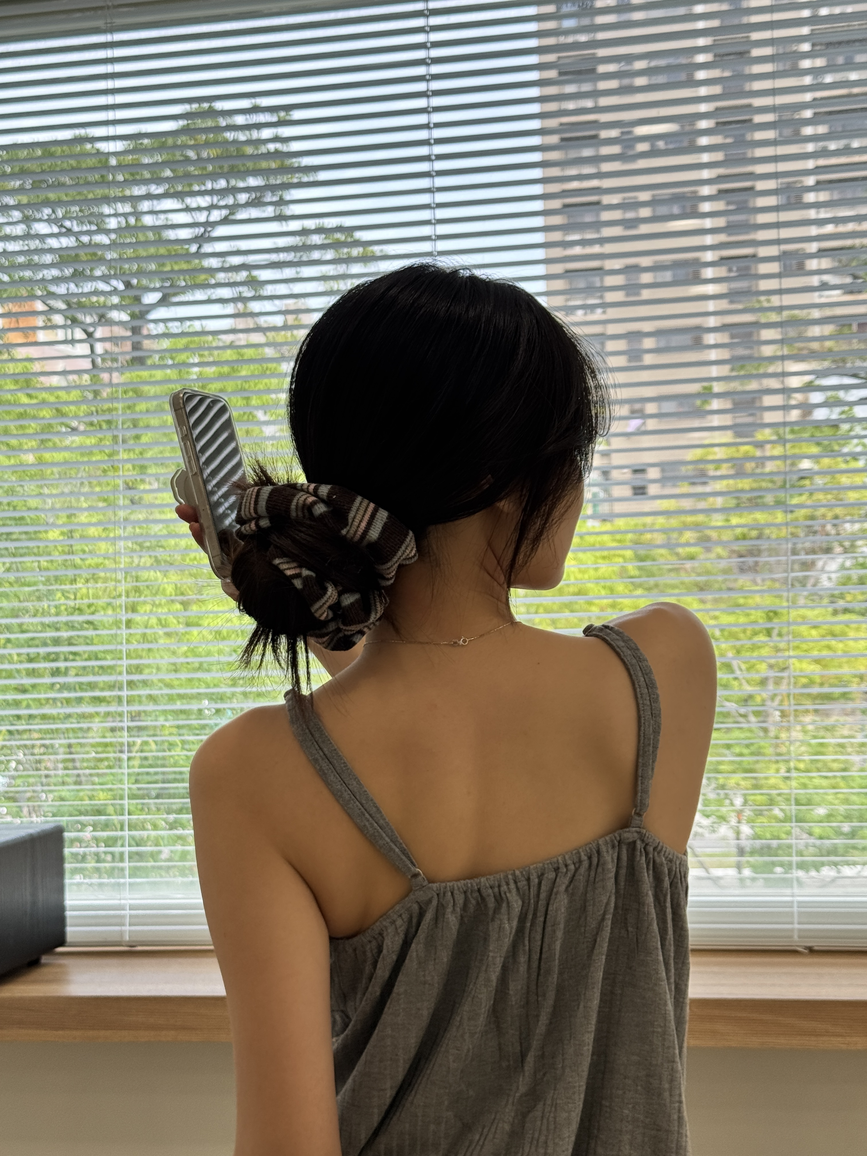 莫代爾親膚三件套睡衣(有墊)