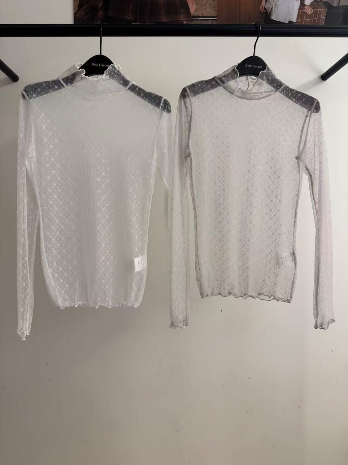 BG5349 雪花蕾絲內搭上衣 (優惠碼不適用)