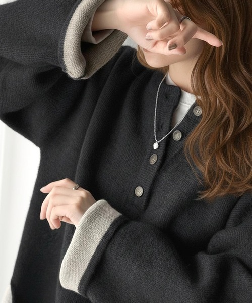 日本🇯🇵連線 Classical Elf 雙面配色亨利領針織衫 針織 針織衫 亨利領 套頭衫 復古 毛衣 長袖 6色(任買兩件711免運)/預購