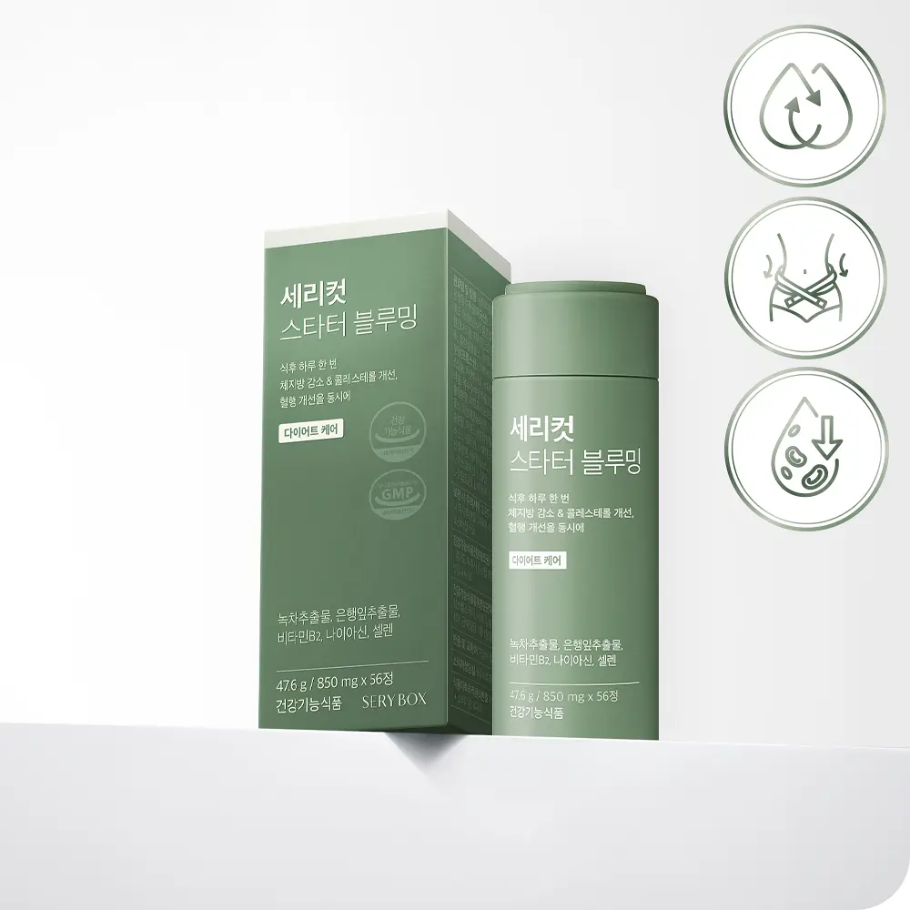 Serybox Sericut Starter Blooming 燃脂代謝片 56錠