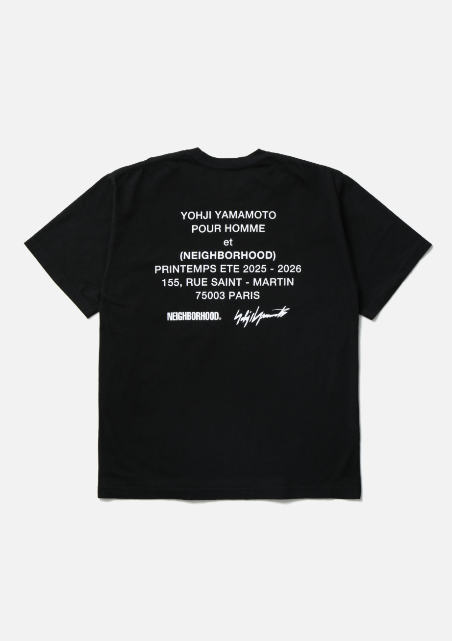 【NNH X YOHJI YAMAMOTO  】 NH X YOHJI YAMAMOTO . TEE SS-1