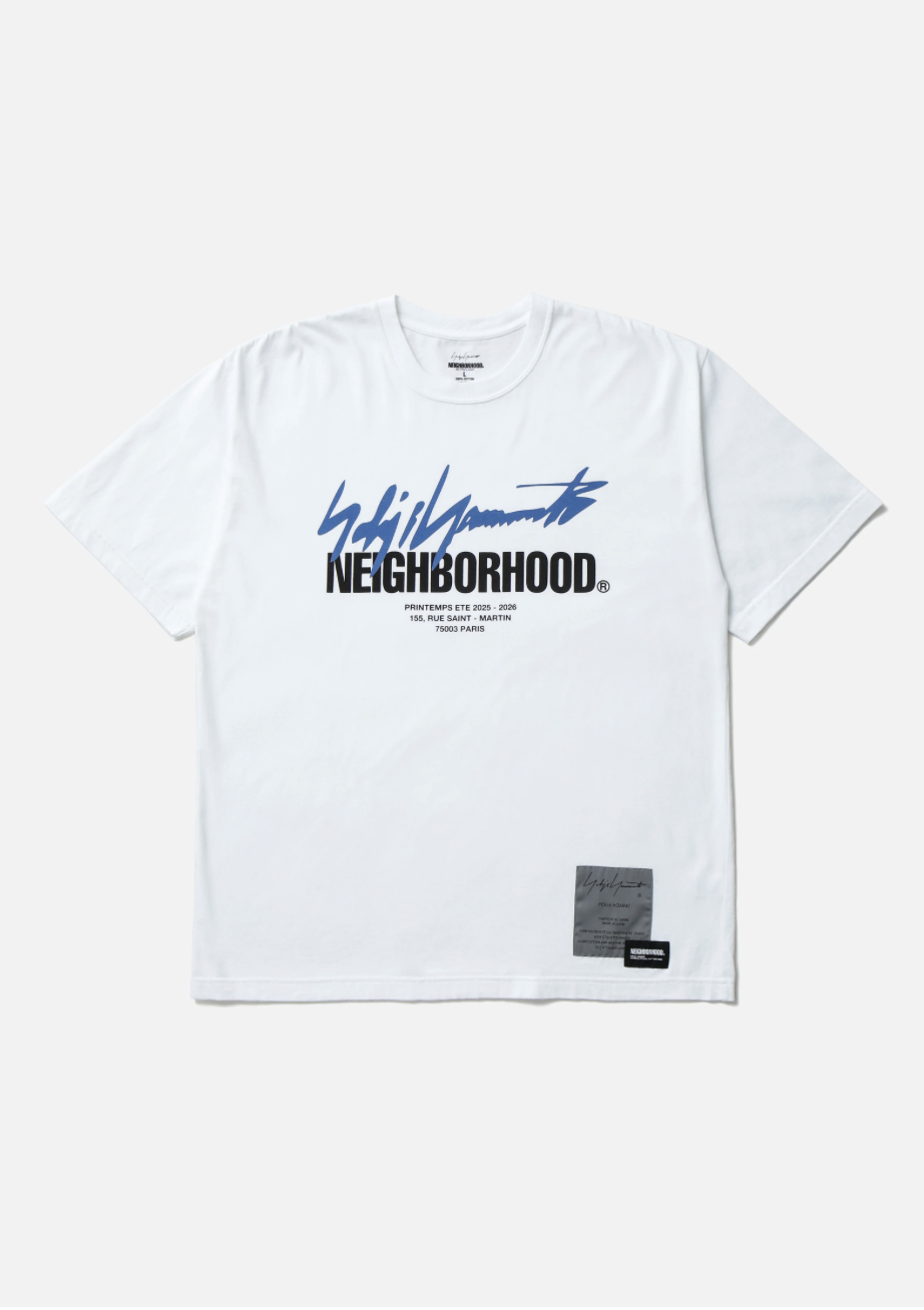 【NNH X YOHJI YAMAMOTO  】 NH X YOHJI YAMAMOTO . TEE SS-2