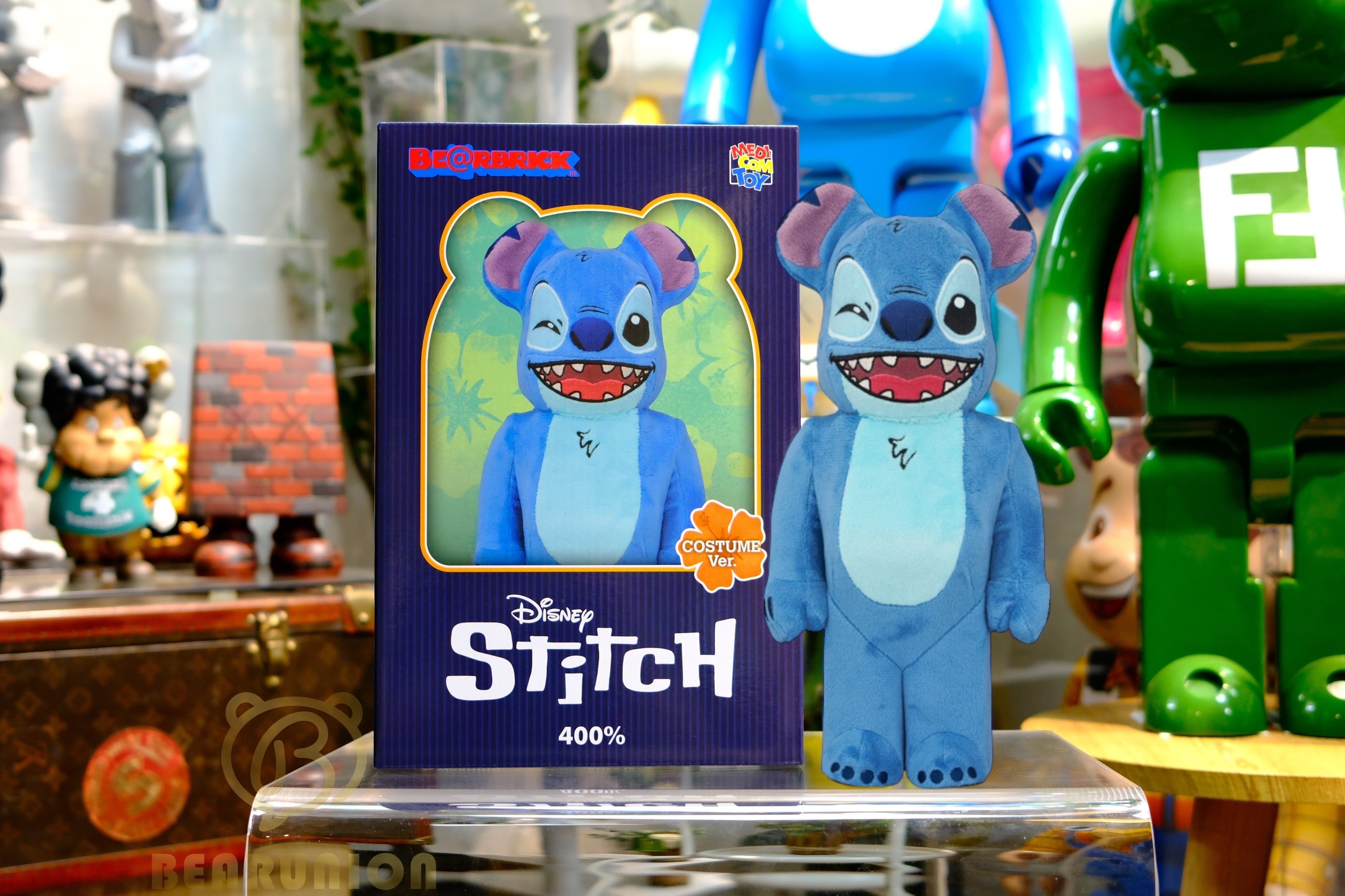 🥇現貨🥇Bearbrick 400% STITCH COSTUME