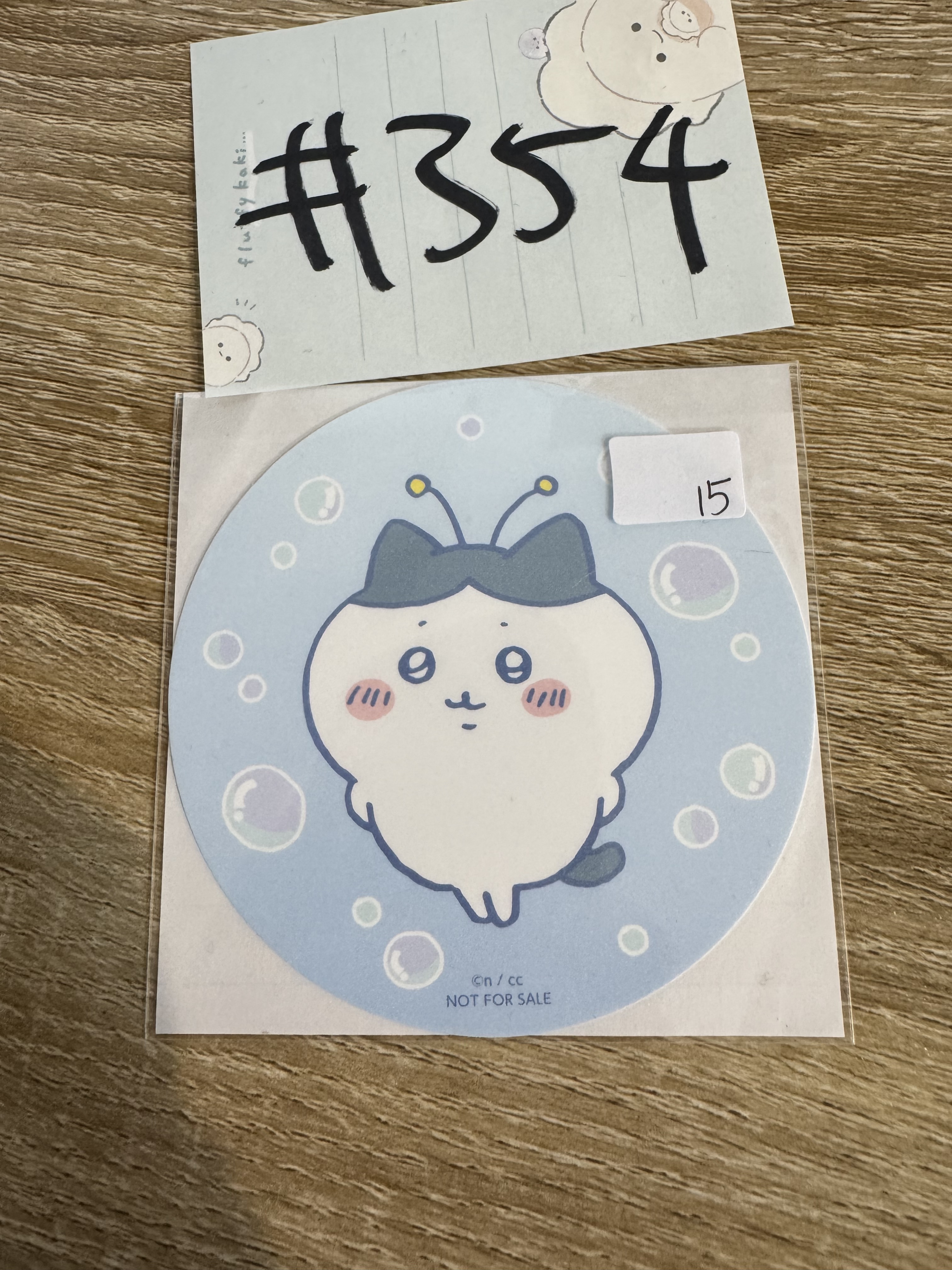 CHIIKAWA 八字貓 杯墊#354