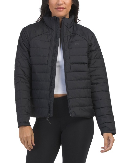 【預購】Q120302 UNDER ARMOUR 黑色保暖外套