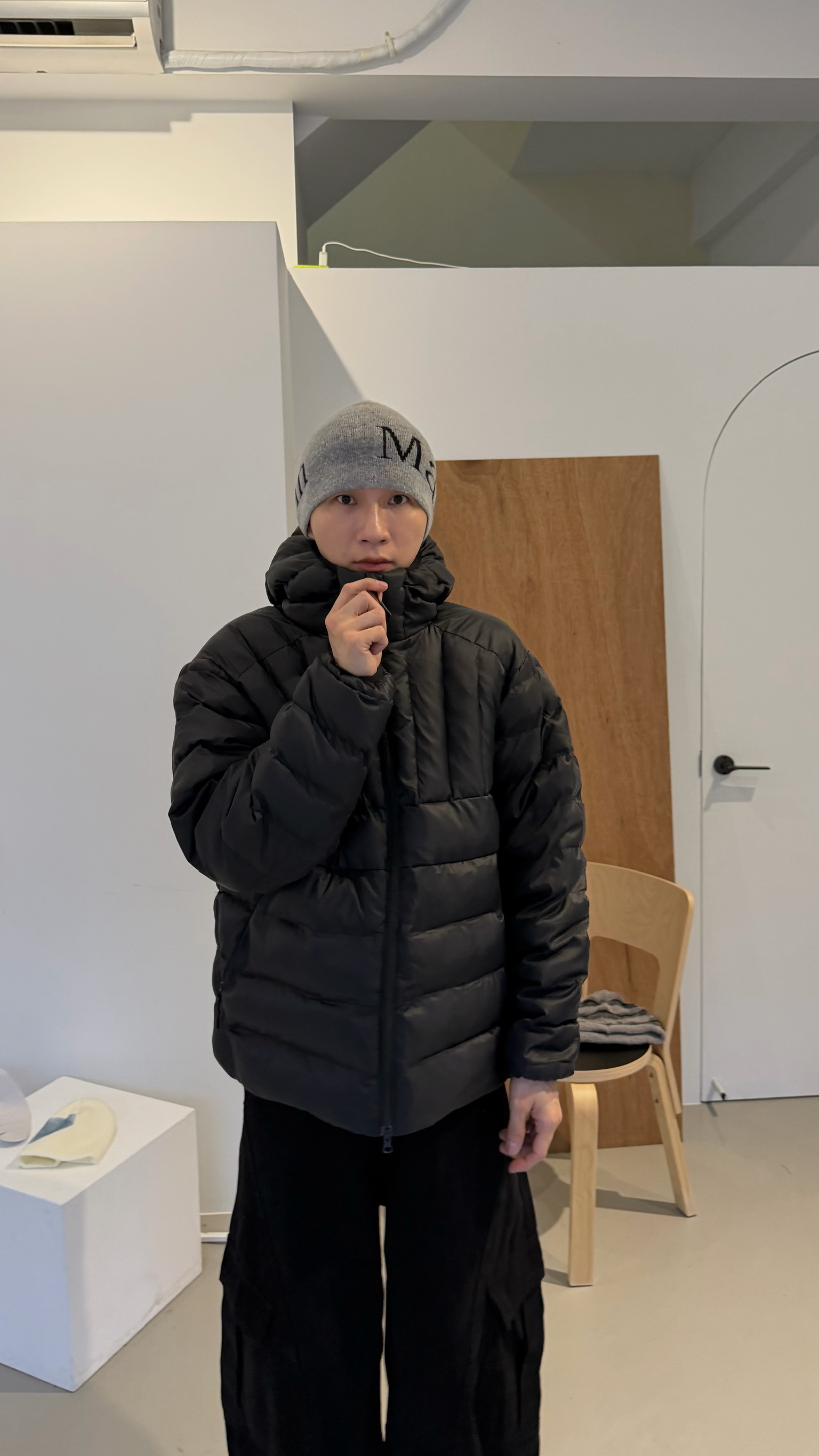 保暖鋪棉連帽外套