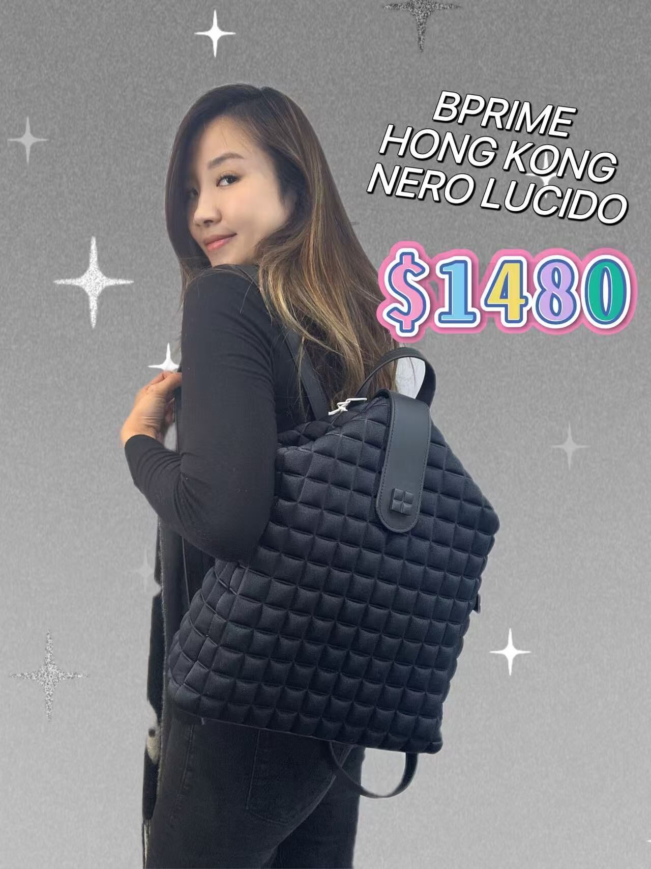 BPRIME HONG KONG NERO LUCIDO-T