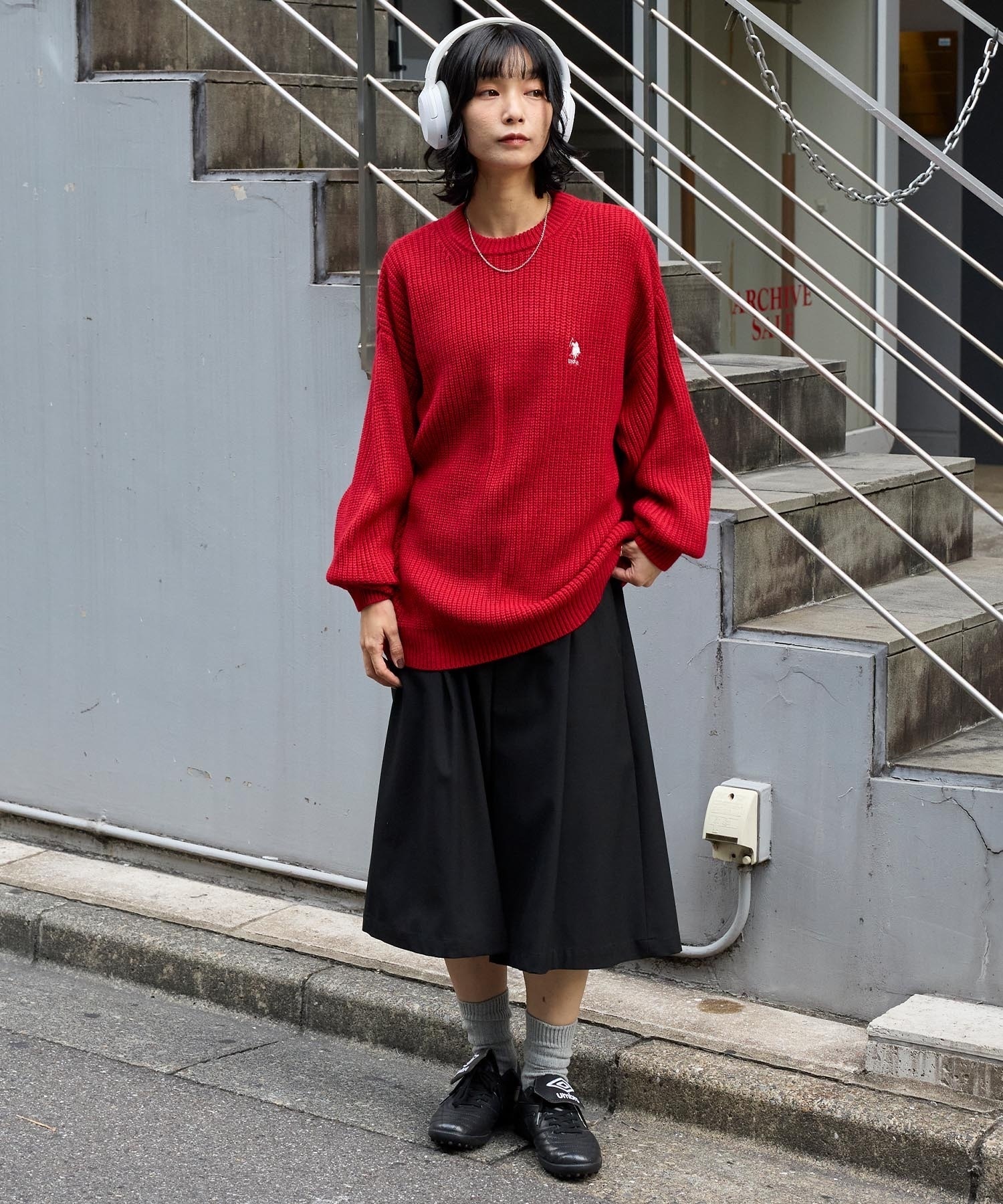 U.S. POLO ASSN. / Crew Neck Pullover Knit