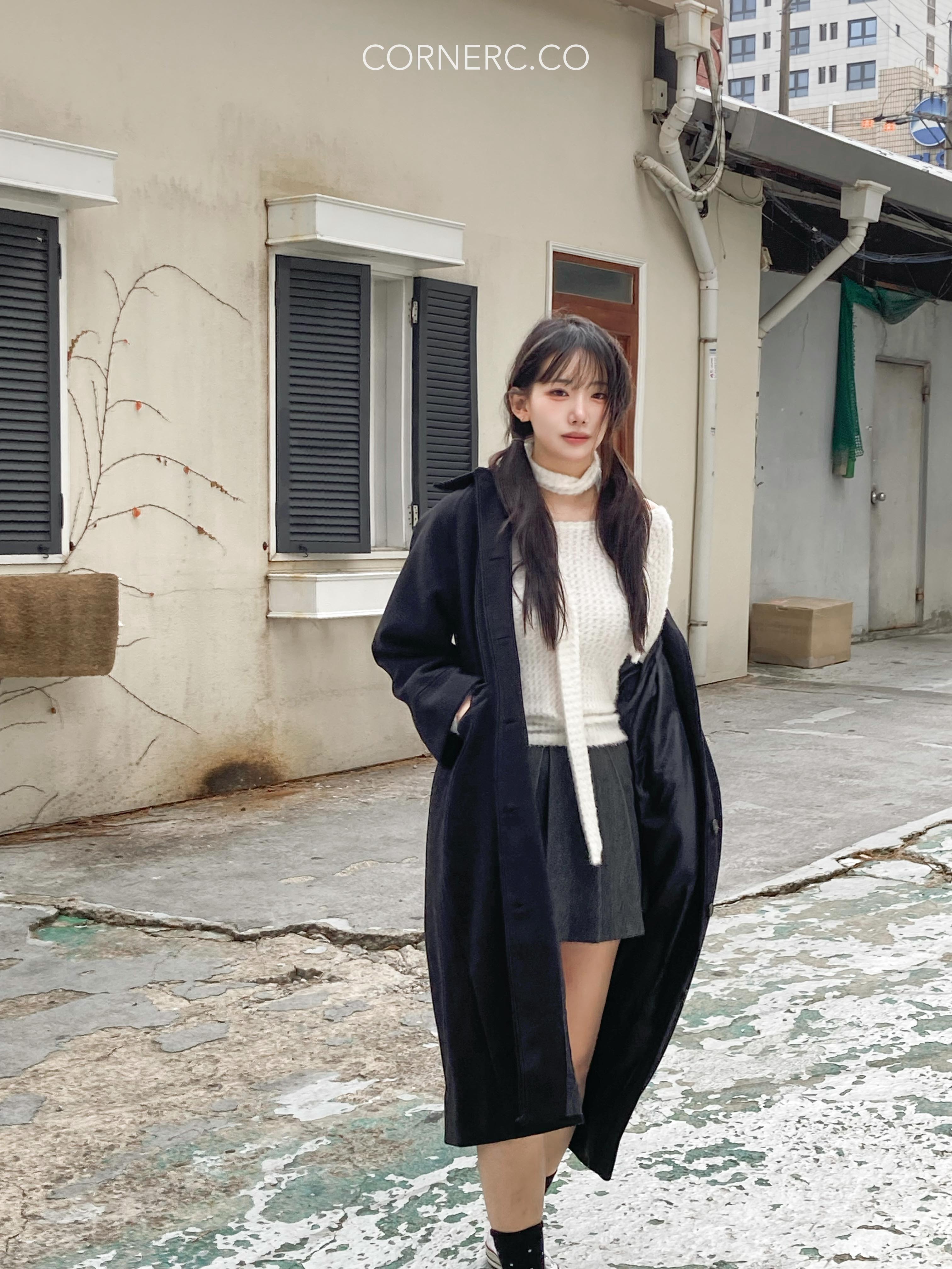 韓妹人手一件！高質長版鈕扣大褸〈🇰🇷DAY 3〉