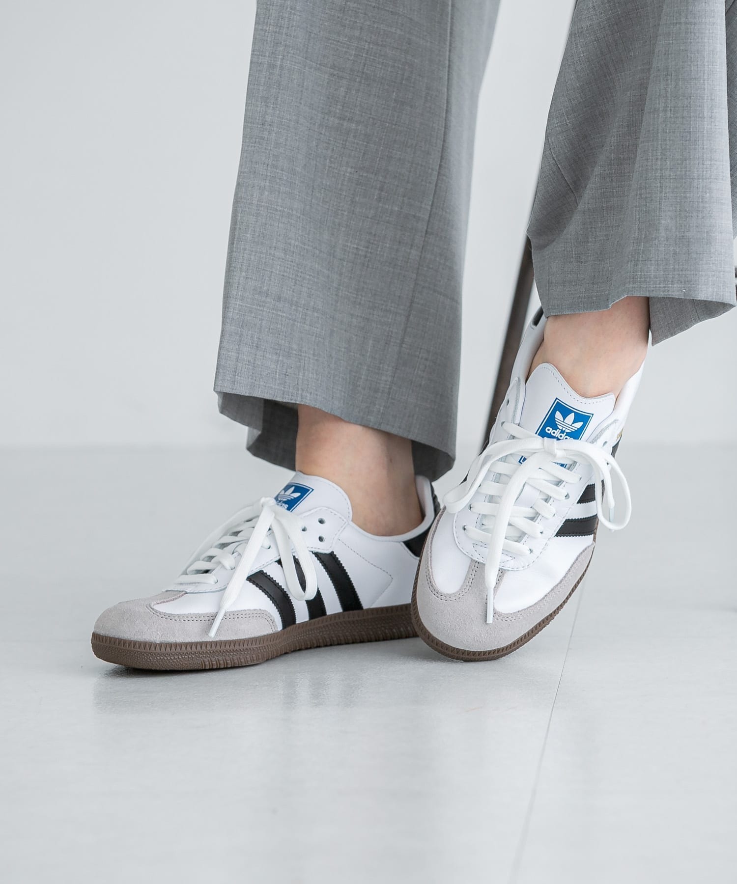 現貨┃adidas ORIGINALS SAMBA OG 麂皮白咖啡