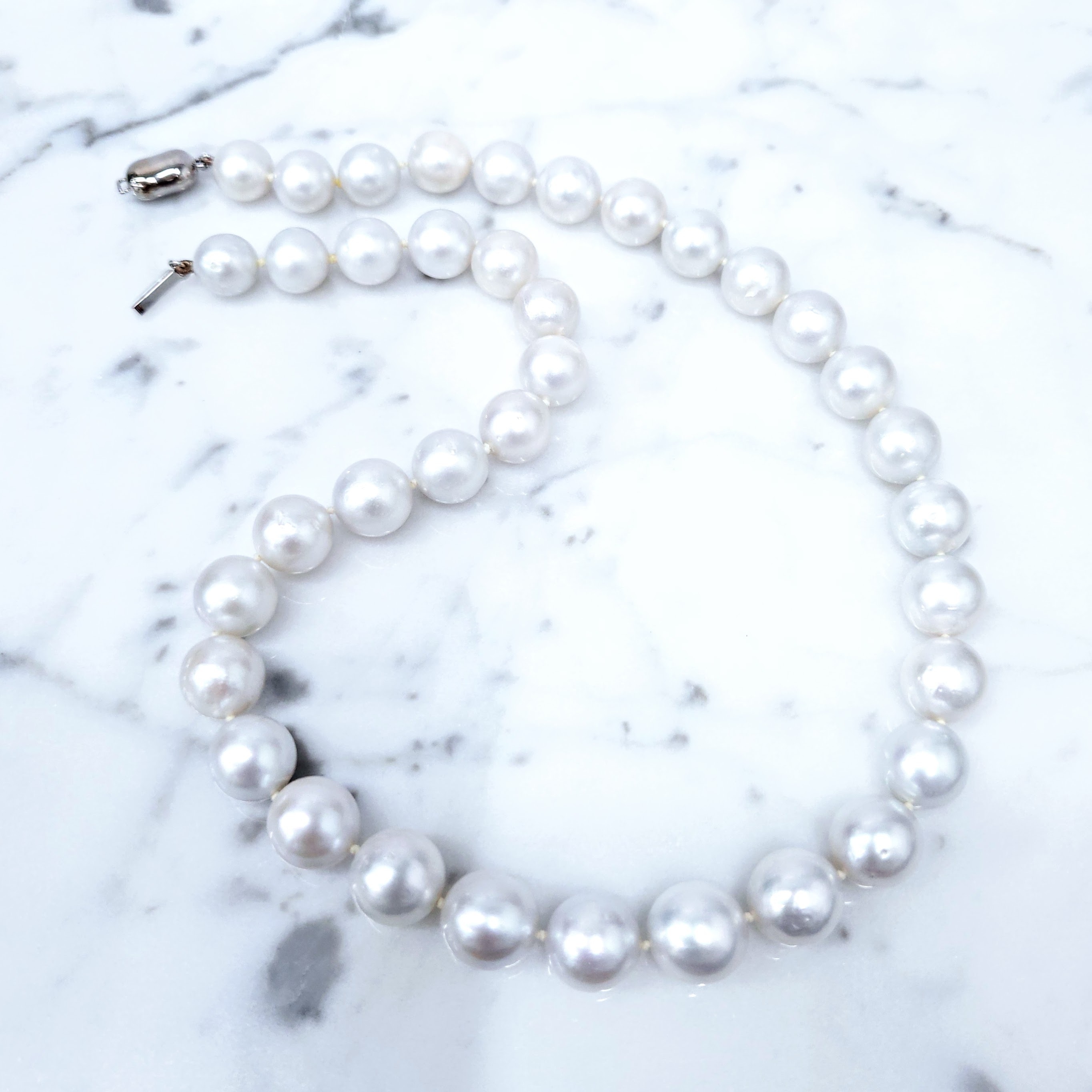 天然南洋珍珠頸鍊串