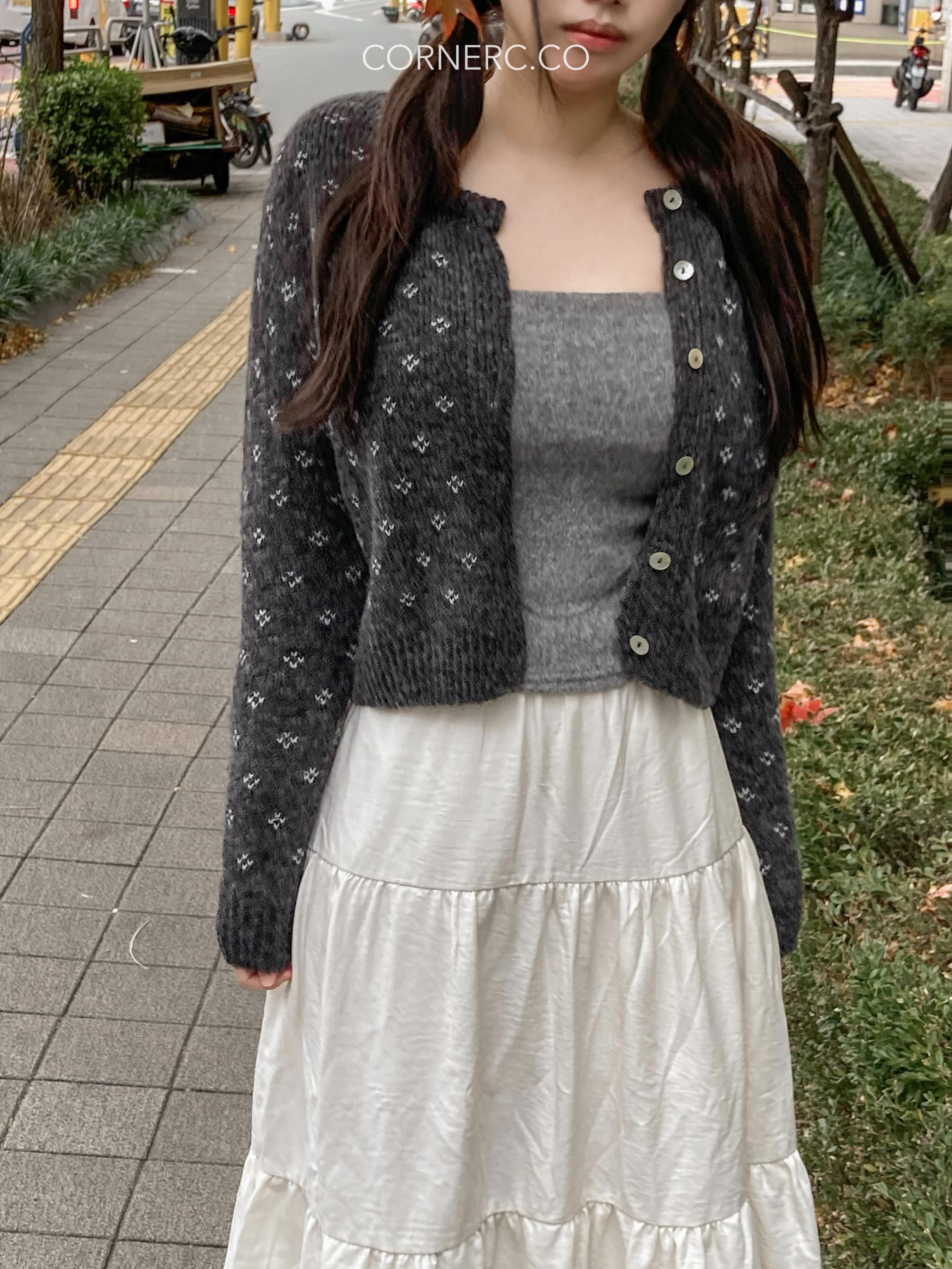 Sweet Mini Flower Knit Outer〈🇰🇷DAY 3〉