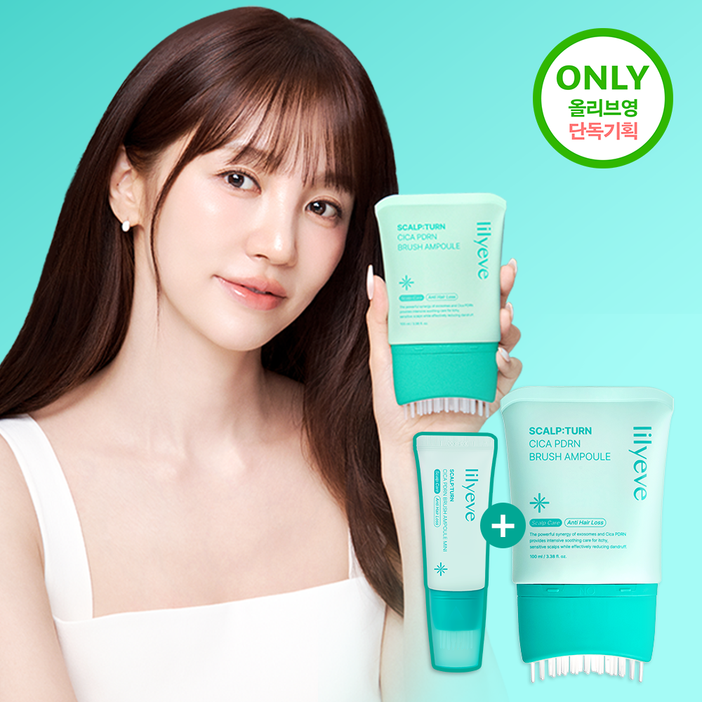 [ lilyeve ] Scalp Turn Cica PDRN Brush Ampoule