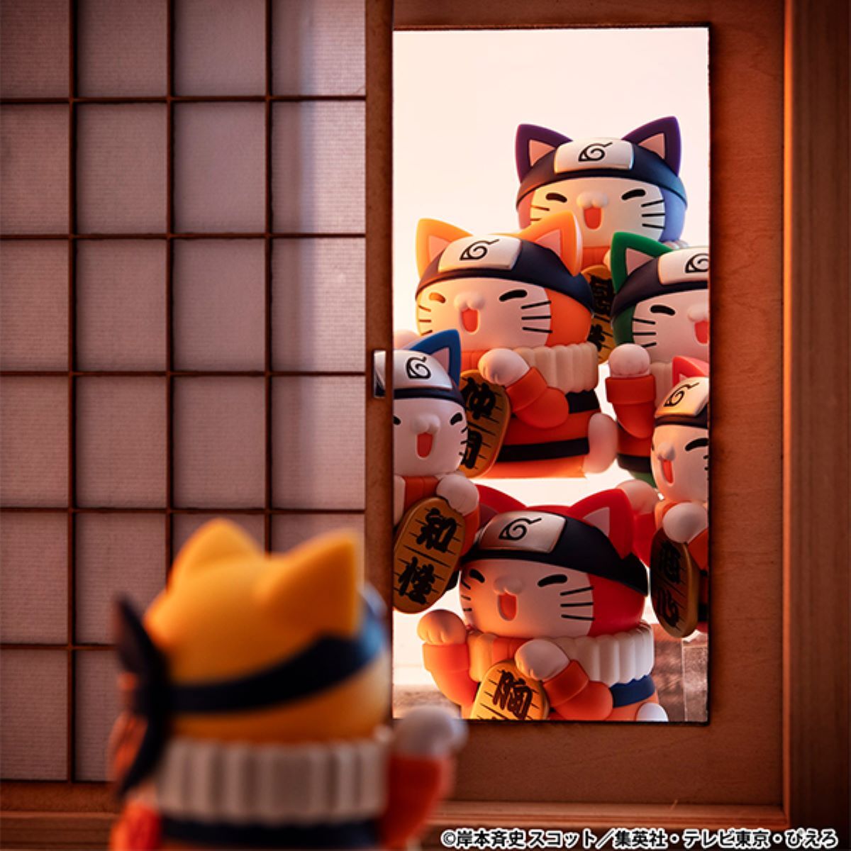 [MEGA CAT]《火影忍者》嗚人喵! 五彩繽FUN招財喵