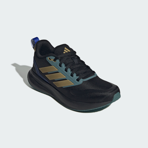 Adidas 愛迪達 Runfalcon 5 JQ5690 大童 慢跑鞋 跑鞋 路跑 黑 卡其
